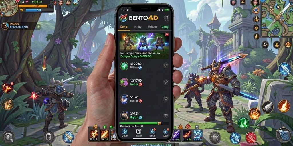 Gameplay seru dan aksi mendebarkan di BENTO4D yang menarik.