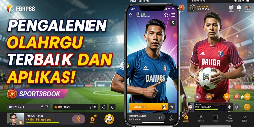 Tangkapan layar gameplay FBRP88 yang menunjukkan berbagai pilihan taruhan olahraga.