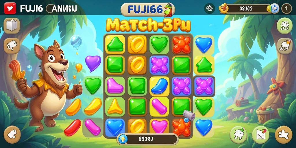 Gameplay seru FUJI66 dengan kombinasi warna yang menarik.
