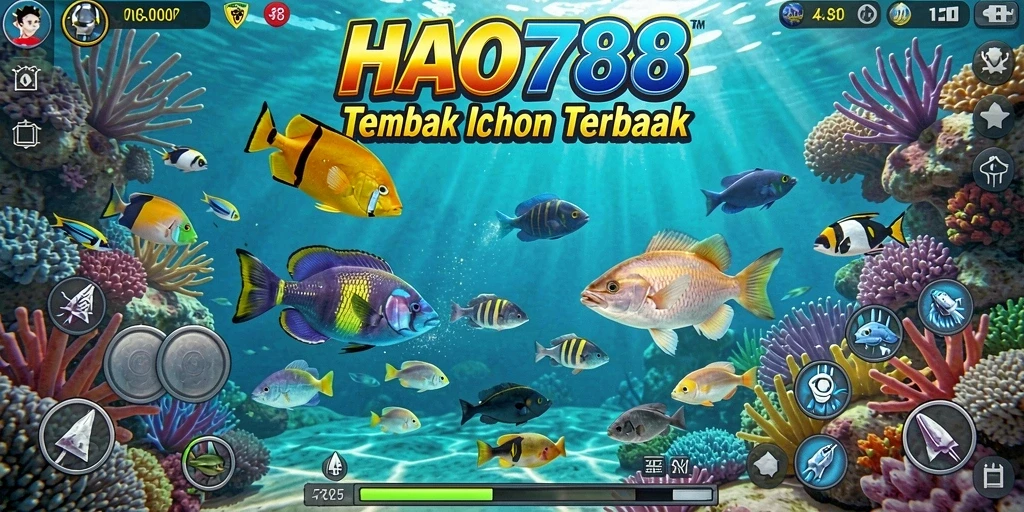 Gameplay seru di HAO788 dengan banyak pilihan ikan untuk ditangkap.