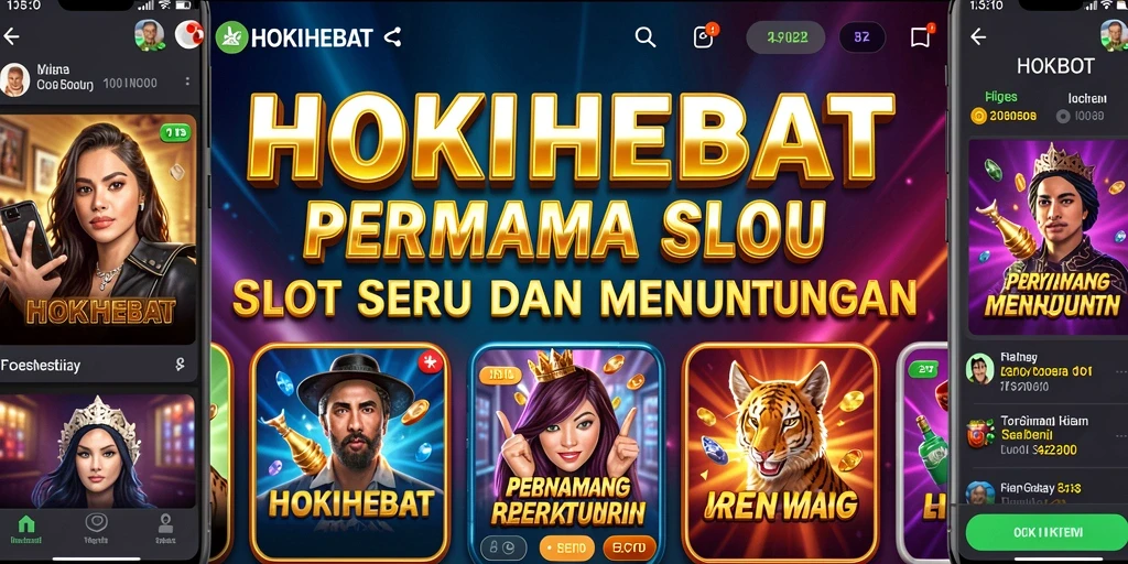 Tampilan menarik dan gameplay seru dari HOKIHEBAT.