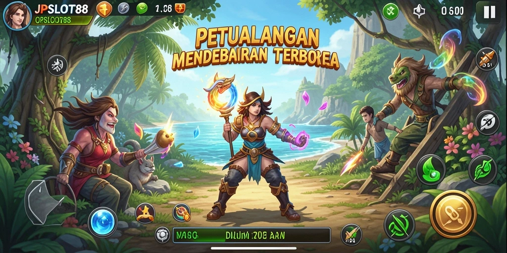 Gameplay JPSLOT88 yang mengasyikkan di dunia terbuka.