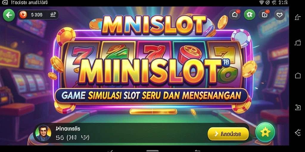 Screenshot gameplay MINISLOT yang menampilkan keseruan permainan slot.