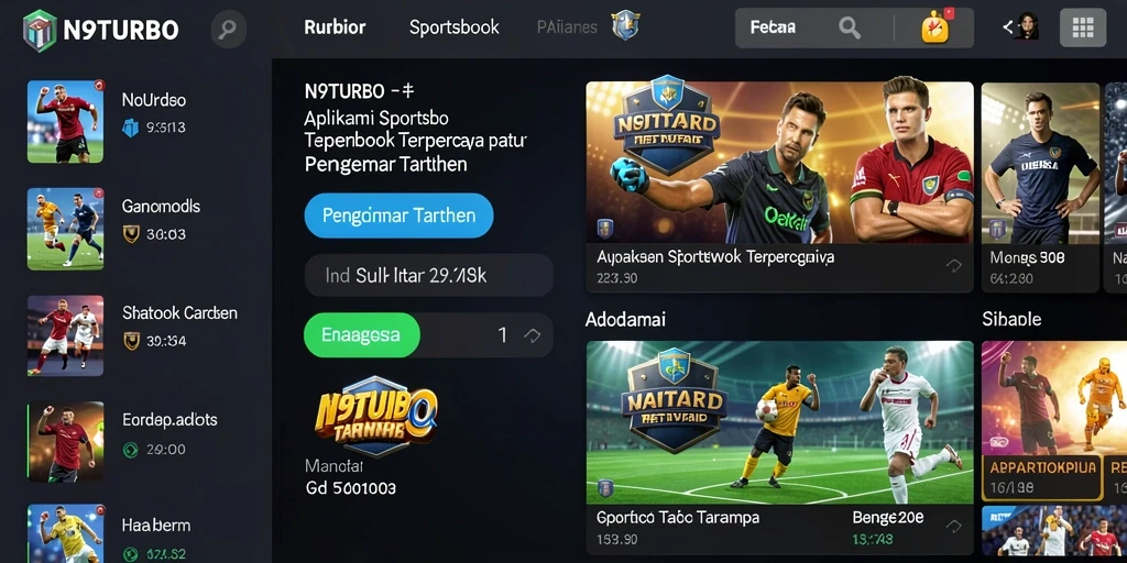 Tampilan gameplay taruhan yang interaktif dan menarik di N9TURBO.