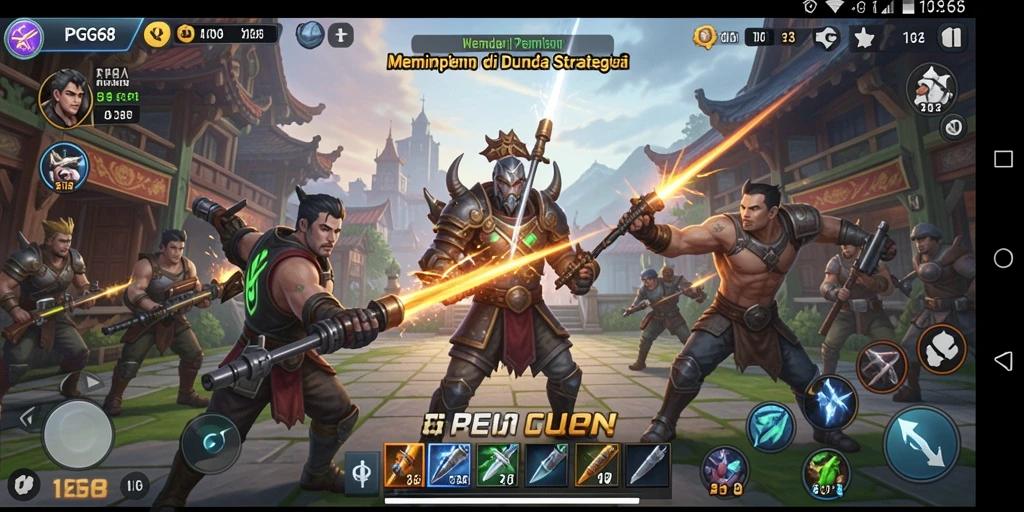 Gameplay PGG68 yang menarik dan adiktif dalam dunia strategi.
