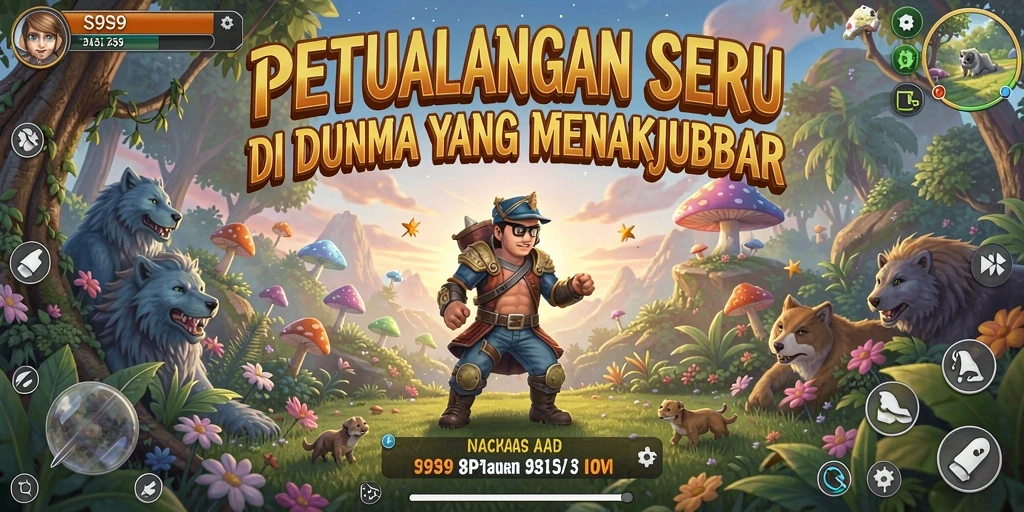 Tangkapan layar menunjukkan aksi mendebarkan dalam game S9S9.