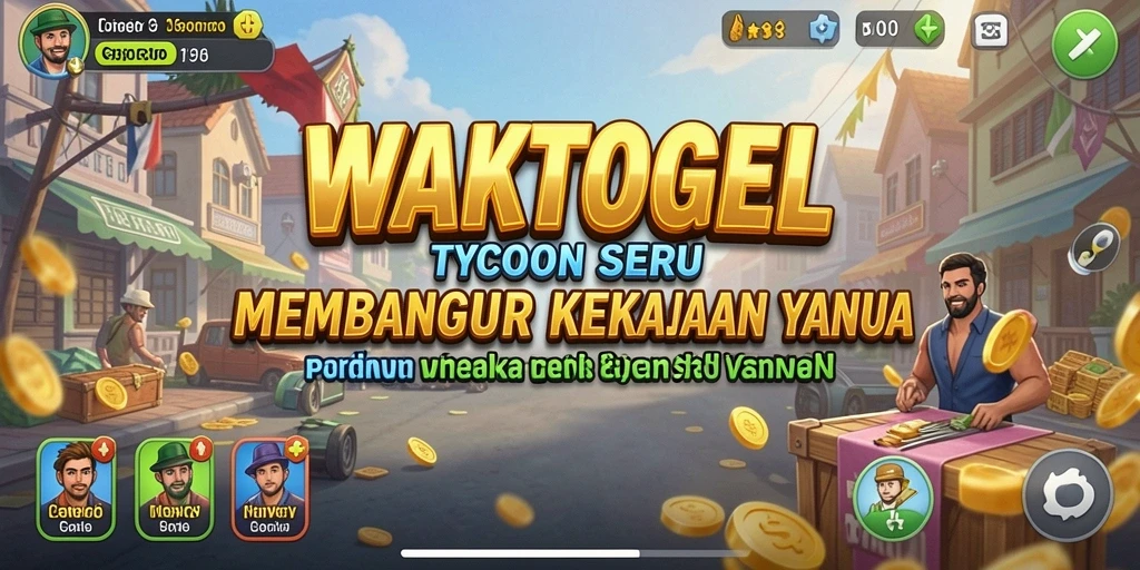 Tampilan gameplay seru dari WAKTOGEL yang menantang.
