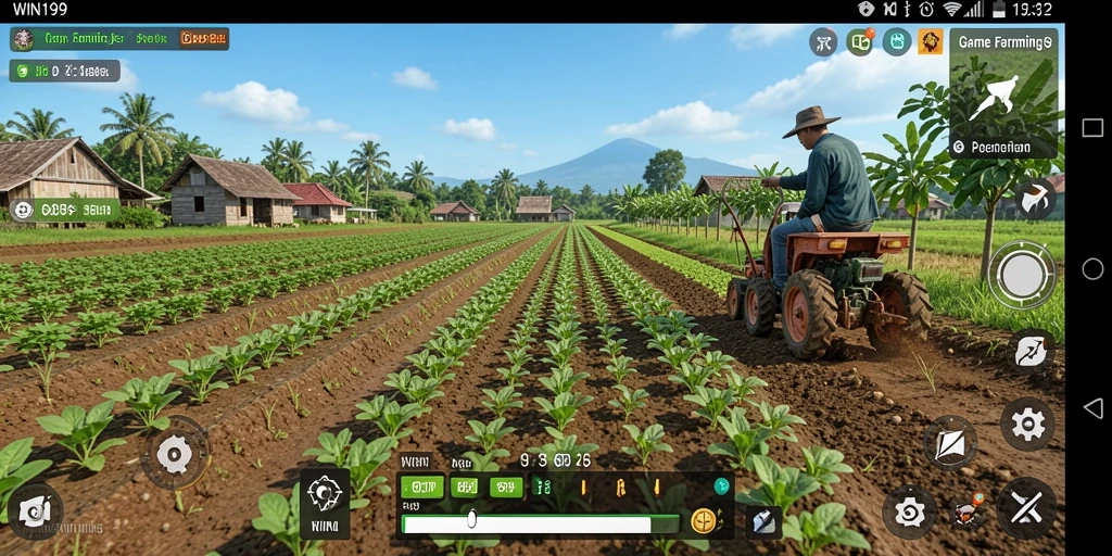 Gameplay menakjubkan di dunia pertanian yang interaktif.